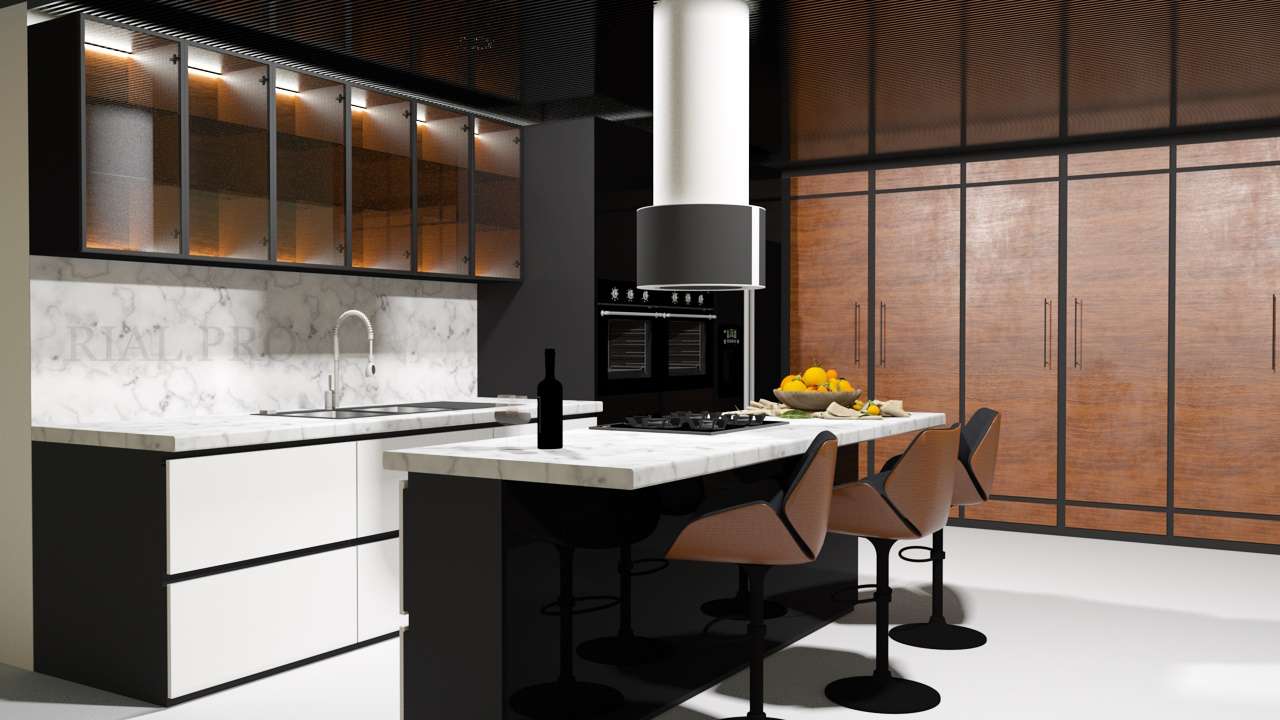 Мебель нового поколения: как рамочный профиль меняет кухонный интерьер