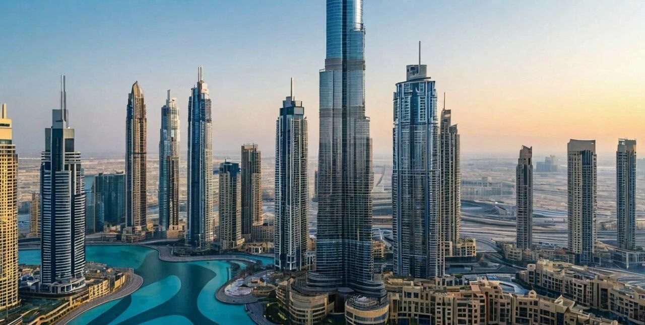 Апартаменты с бассейном в Дубае