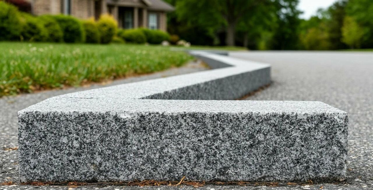 Гранитный бордюр