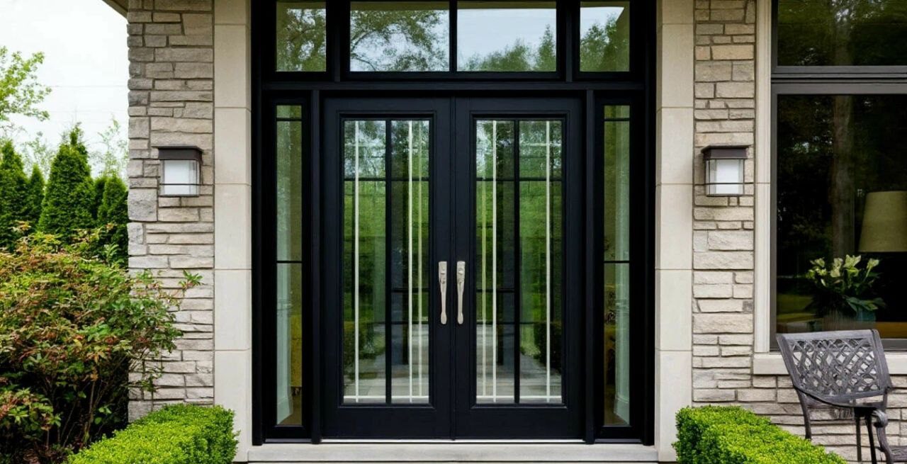 Энергоэффективность и безопасность: ключевые преимущества алюминиевых дверей в частном доме