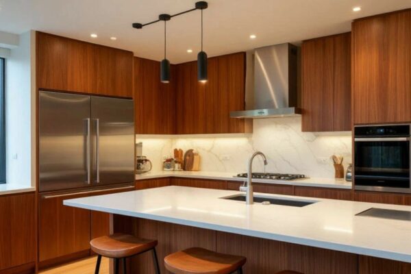 Преимущества покупки встроенной кухни на заказ