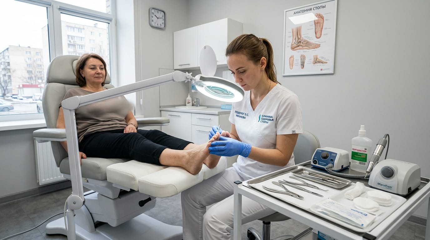 Комплексный уход за стопами: что делает подолог